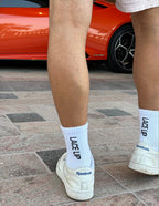 Motivational Non Slip Grip Socks - Lace Up