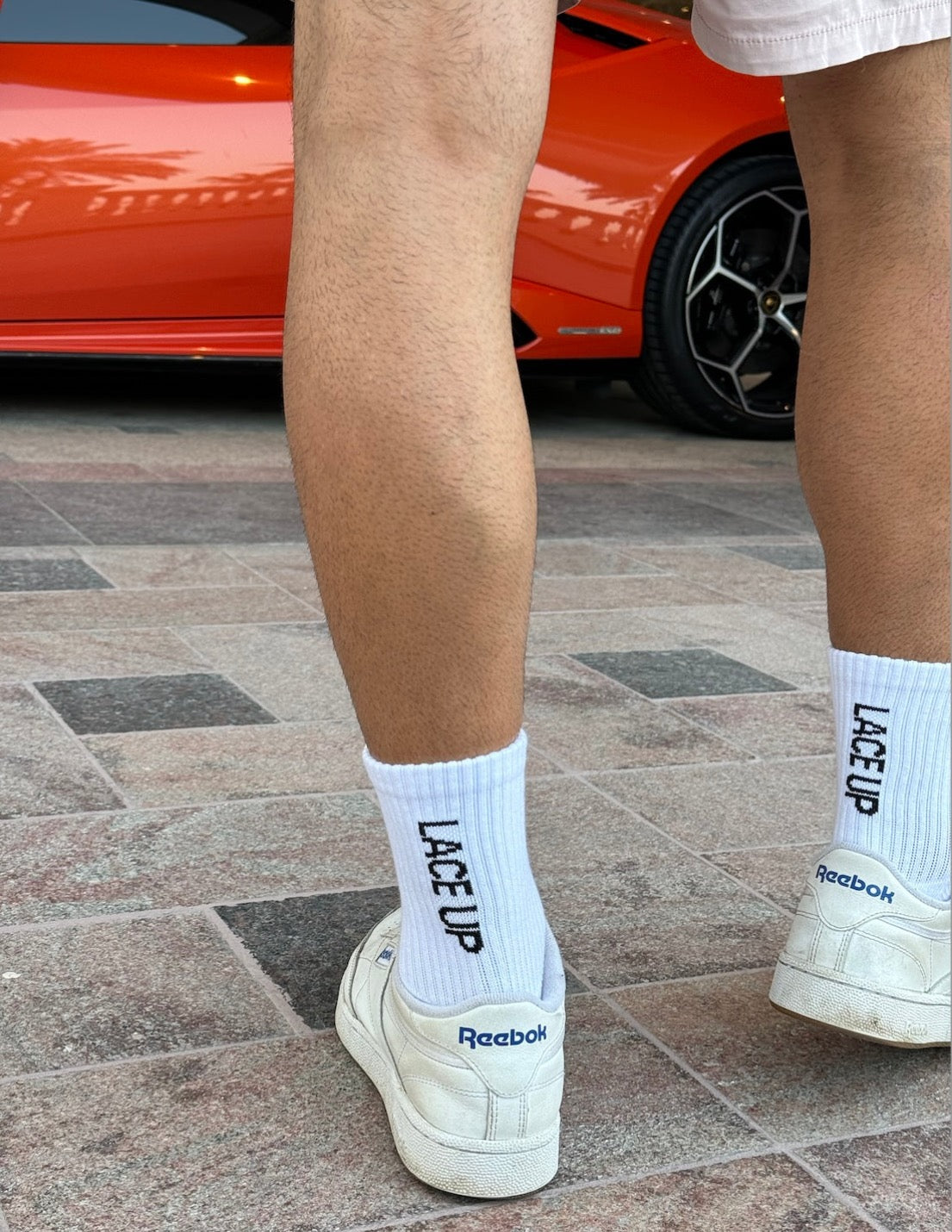 Motivational Non Slip Grip Socks - Lace Up